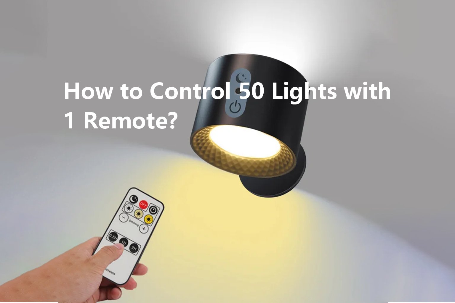 How to Control 50 Lights with 1 Remote